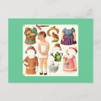 Pappra vykort för vintage