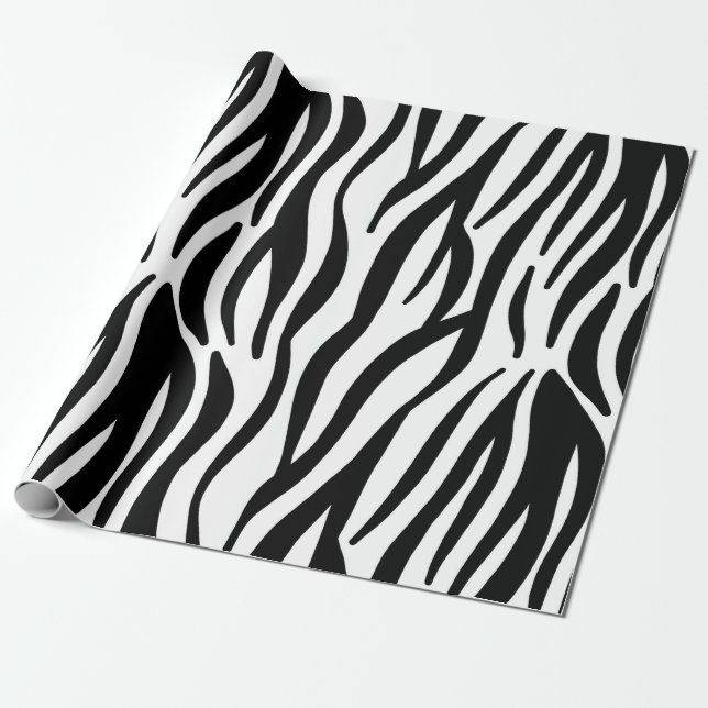 pappra zebra tryck-emballering presentpapper (Utrullad)