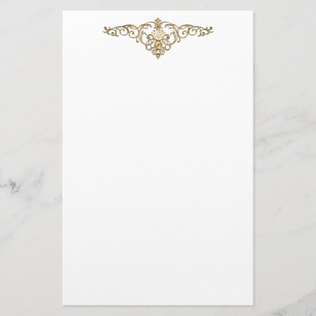 Papprare Elegant för smycken Brevpapper (Framsida)