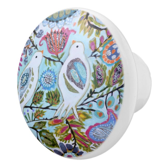 Papprare fåglar I Knopp (Höger)