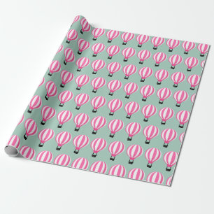 Papprare för Wrapping av Paris ThBäste Rosa Luftba Presentpapper