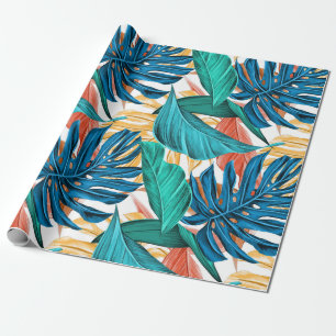 papprare förpackning av Tropical mönster Presentpapper