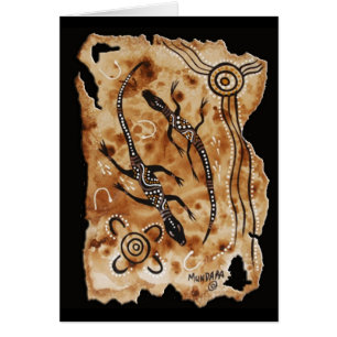 Papprare Goannas Hälsningskort