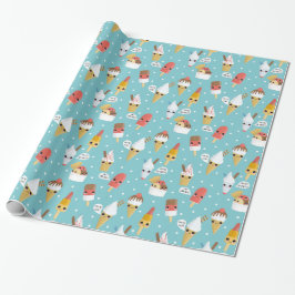 papprare inslagning av glass presentpapper