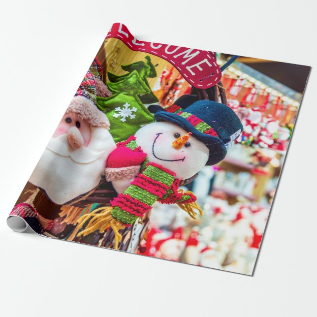 papprare julomslag presentpapper (Utrullad)