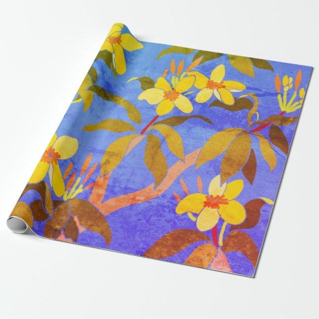 Papprare radbyte för Vintage rampani Presentpapper (Utrullad)