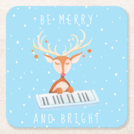 Papprare Underlägg av en julklapp Papper Kvadrat