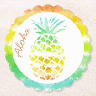 Papprare Underlägg för tropisk ananas Papper