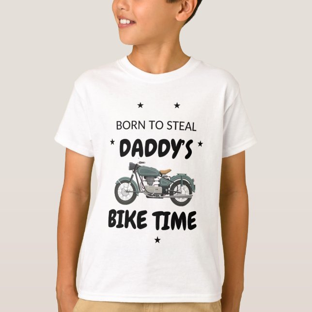 Pappscykel T Shirt (Framsida)