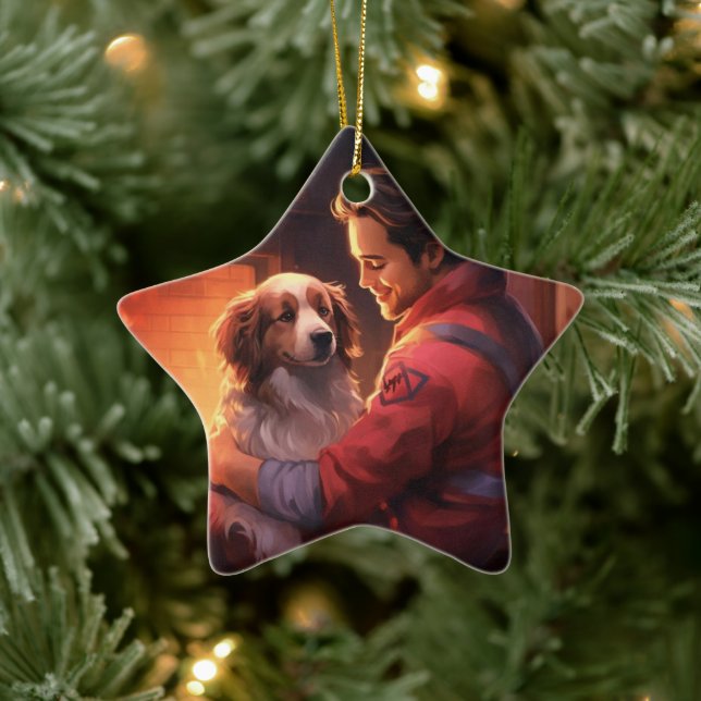 Pappsminneornament, Papillon-mamma-gåva Julgransprydnad Keramik (Träd)