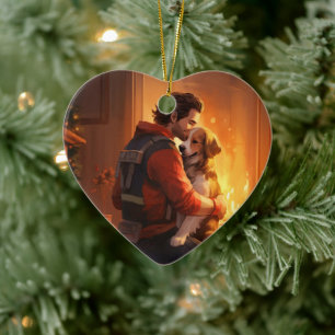 Pappsminneornament, Papillon-mammans present Julgransprydnad Keramik