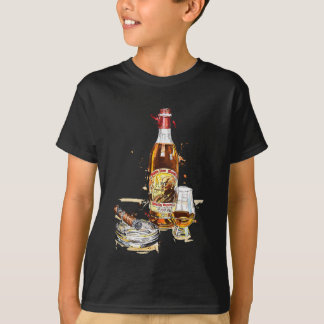 Pappy & Cigar Painting, Blantons, Buffalo Trace T Shirt