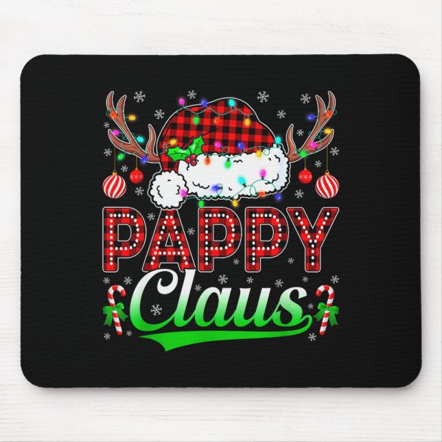 Pappy Claus Christmas Lights Matching Family Xmas  Musmatta (Framsidan)