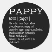 Pappy Definition Grandpa Fars dag