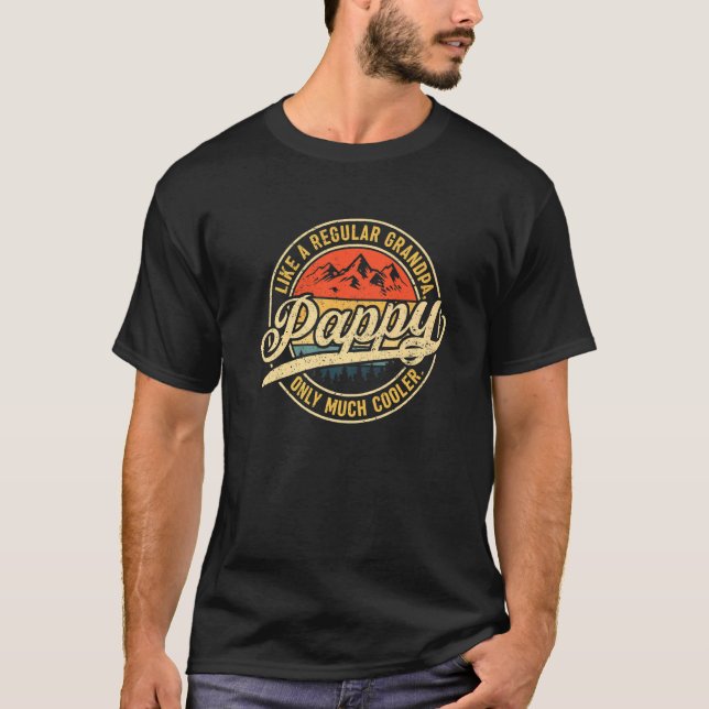 Pappy Definition som vanlig morfar only Cooler T Shirt (Framsida)