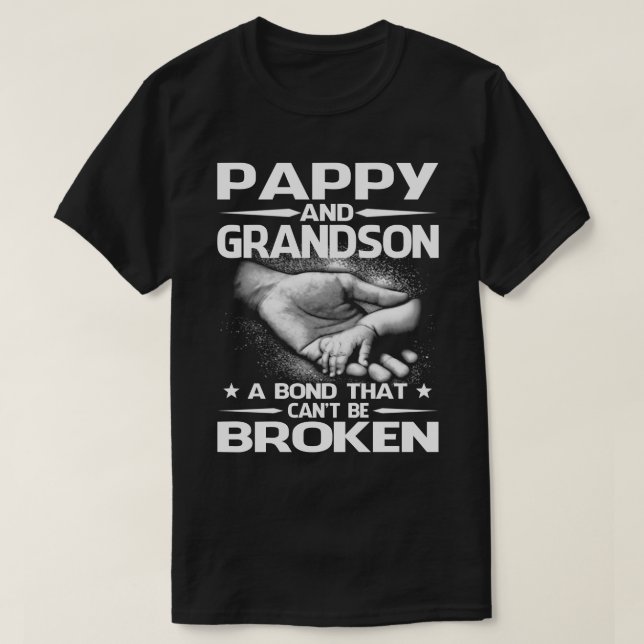 PAPPY och GRANDSON en obligation som inte kan bryt T Shirt (Design framsida)