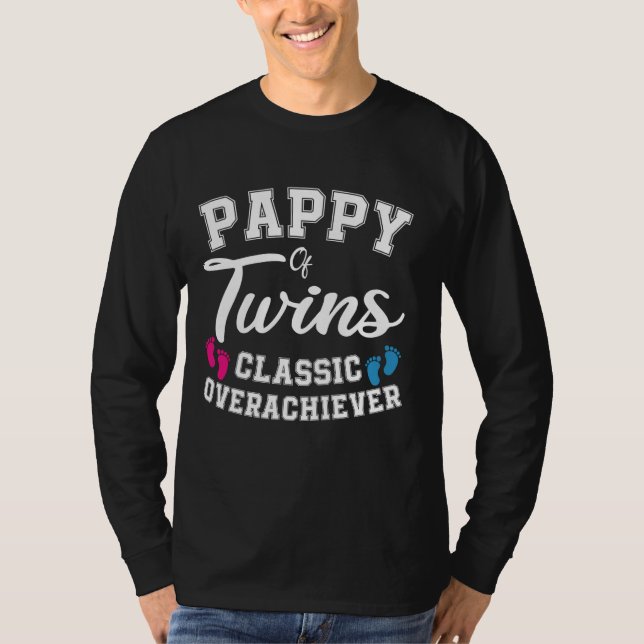 Pappy Pappa of Twillingars Classic Overachiever Fa T Shirt (Framsida)