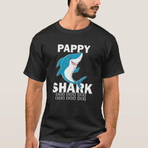 Pappy Shark Shirt Fars dag Gift Idea för Pappy T