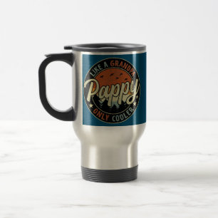 Pappy som en "Grandpa Only Cooler Vintage Retro" Resemugg