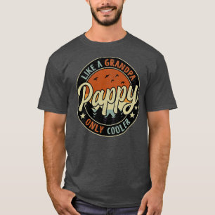 Pappy som en "Grandpa Only Cooler Vintage Retro" T Shirt