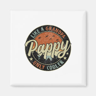 Pappy som en Tjock för återrullning av Vintage med Magnet