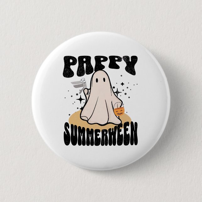 Pappy Summerween Ob Nurse Halloween Ghost with Spe Knapp (Framsida)