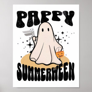 Pappy Summerween Ob Nurse Halloween Ghost with Spe Poster