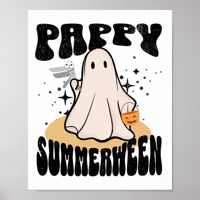 Pappy Summerween Ob Nurse Halloween Ghost with Spe Poster (Framsidan)