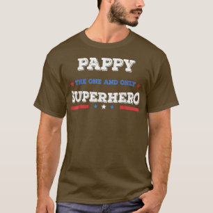 Pappy Superdad superhjälten superdad far hjälte st T Shirt