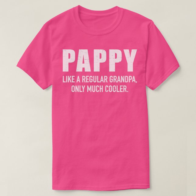 Pappykylare än vanliga farfar t shirt (Design framsida)