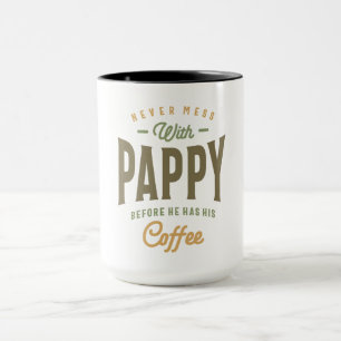 Pappys kaffemaskin! Pappa och Grandpa Mugg