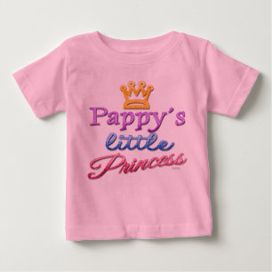Pappys lite Princess Behandla som ett barn Småbarn Tee