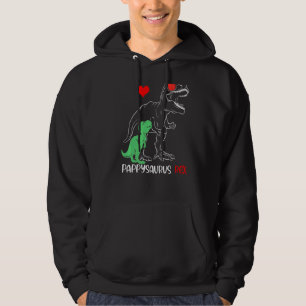 Pappysaurus pappa Rex Autism Awareness Proud Pappa Hoodie