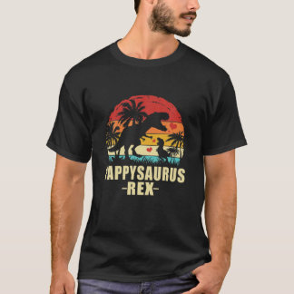 Pappysaurus t Rex Dinosaur Pappy Saurus Familarmat T Shirt