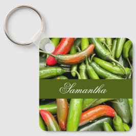 Paprika av Grönt Nyckelring