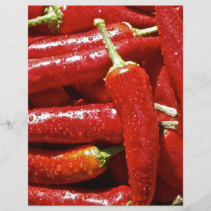Paprika av röd hett