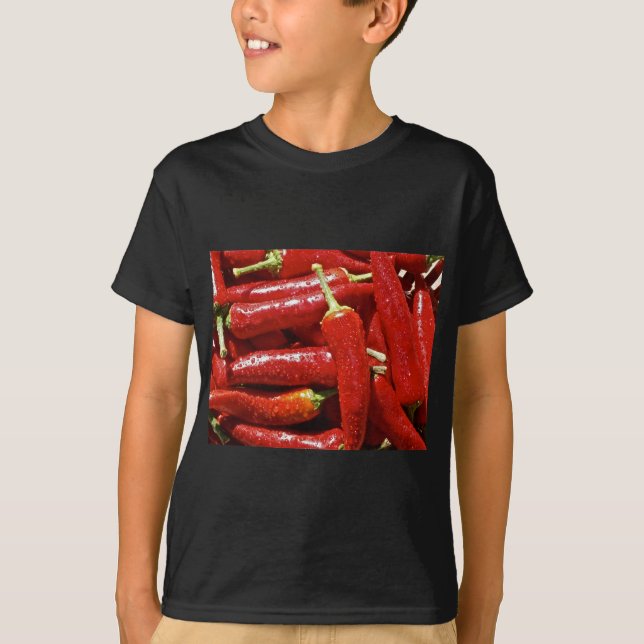 Paprika av röd hett tröja (Framsida)