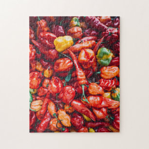 Paprika av rödchili pussel