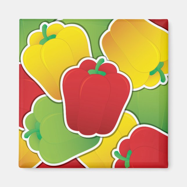 Paprika för funky magnet (Framsidan)