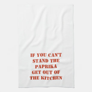 PAPRIKA KITCHEN TOWEL - ORANGE KÖKSHANDDUK