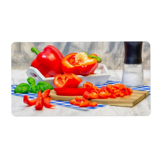 Paprika lever fortfarande fraktsedel (Framsidan)