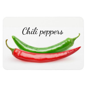 Paprika med två hetter magnet