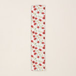 Paprika och daisy sjal<br><div class="desc">"Poppies and daisys" är en sömlös vektor mönster som tillverkas i Illustrator.</div>
