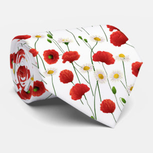Paprika och daisy slips