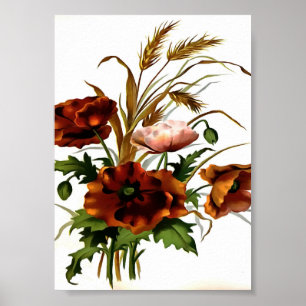 Paprika och vetekonst poster
