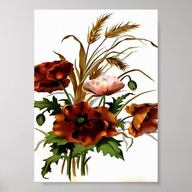 Paprika och vetekonst poster (Framsidan)