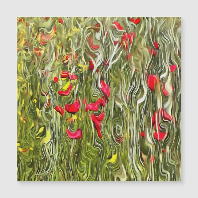 Paprika Överrealistisk Abstrakt konst (Framsida)