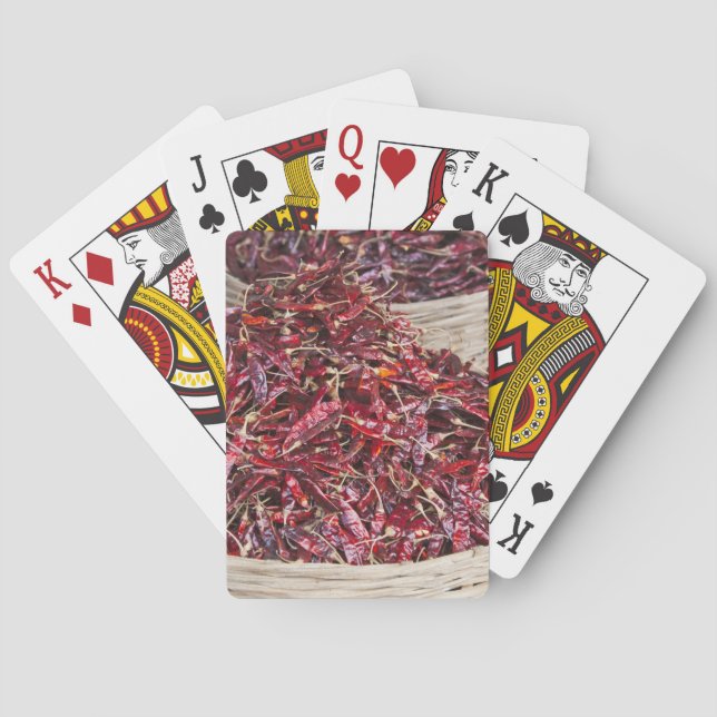 Paprika på den lokala marknaden kortlek (Baksidan)