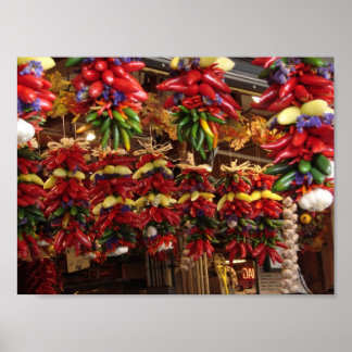 Paprika på Pike Ställe Market Poster