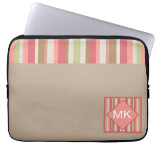 Paprika Rand Mönster Laptop Sleeve